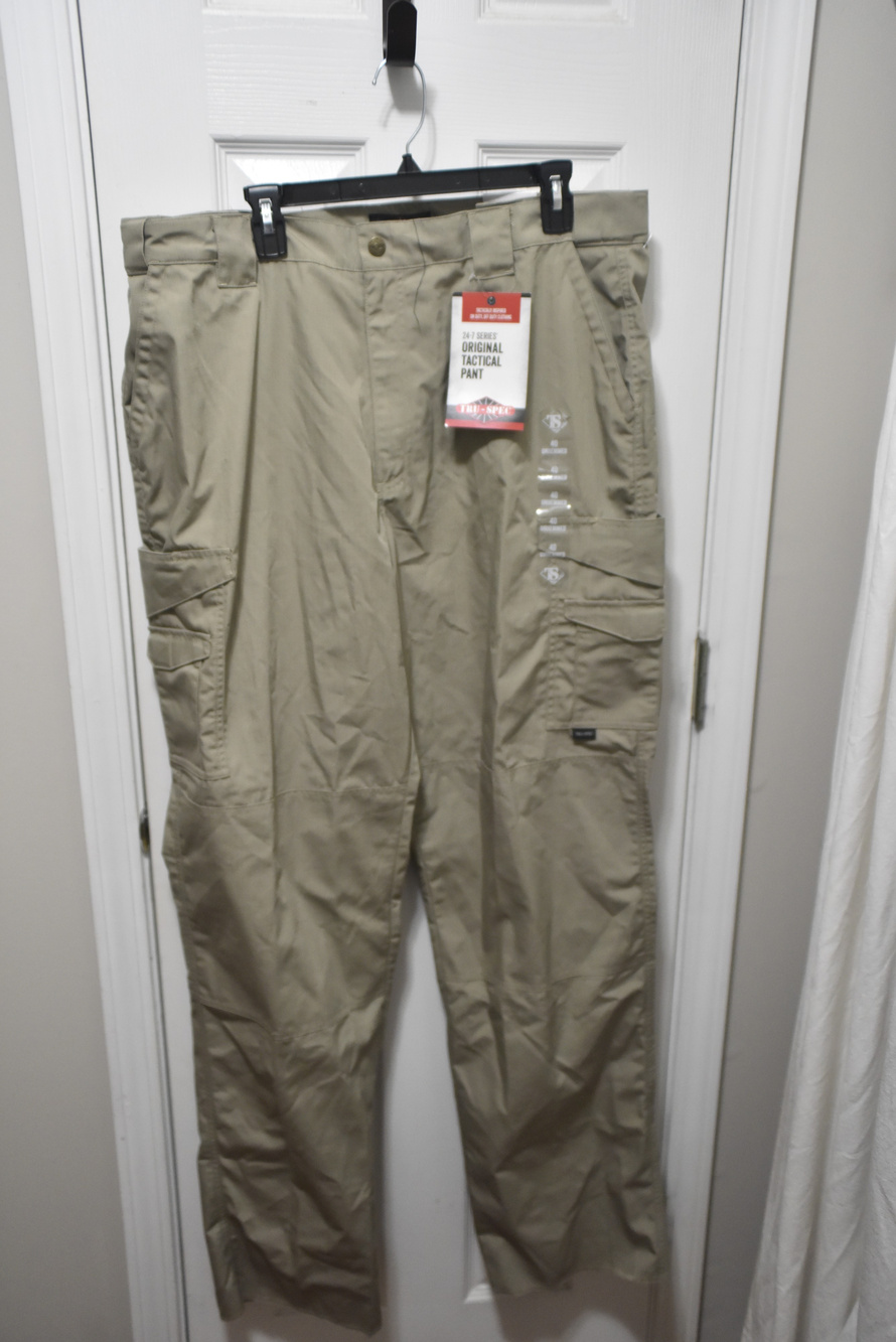 NWT Tru-Spec Original Tact Pant Tan Unhemmed Size 40 LSC389